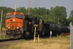 BNSF Tanker Train in East Saint Louis IL